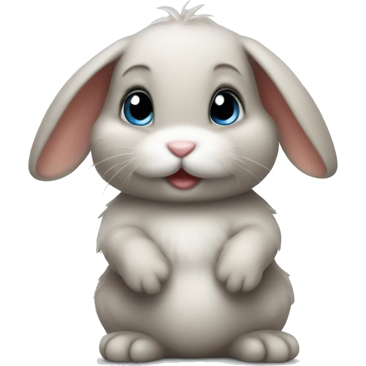 Baby bunny emoji