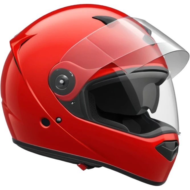 Red motorcycle helmet



































 emoji