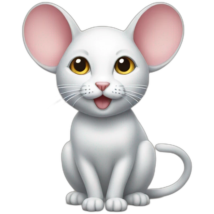 Cat mouse emoji
