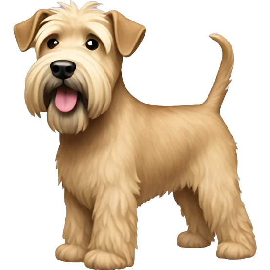Wheaten terrier emoji