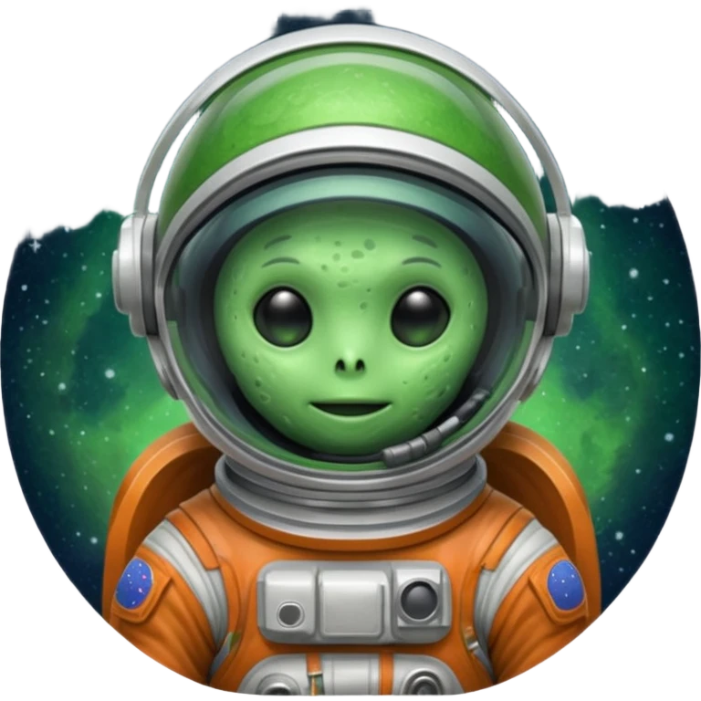 slime alien Astronaut emoji