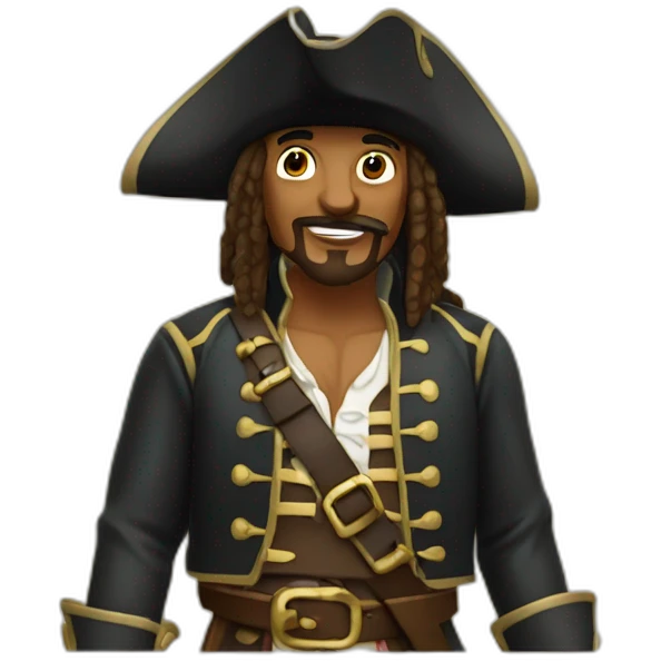 Pirate des Caraïbes emoji