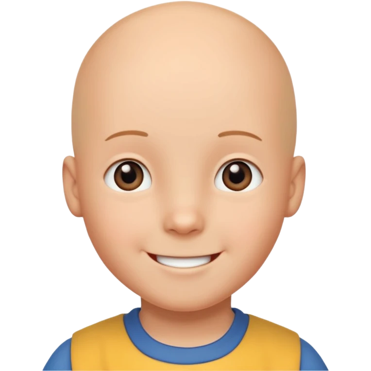 Caillou emoji