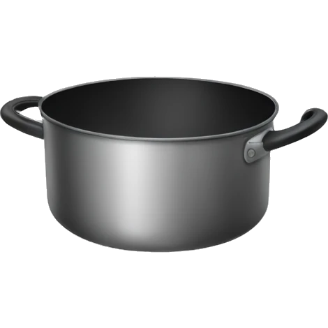 cooking pot flipped emoji