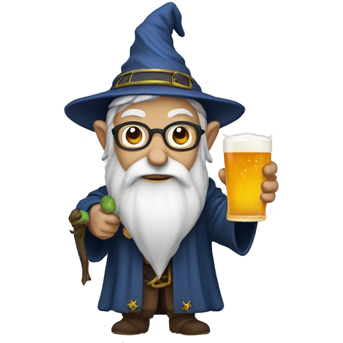 wizard with ipa emoji