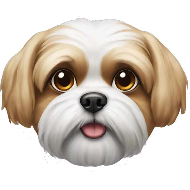 shitzu dog emoji