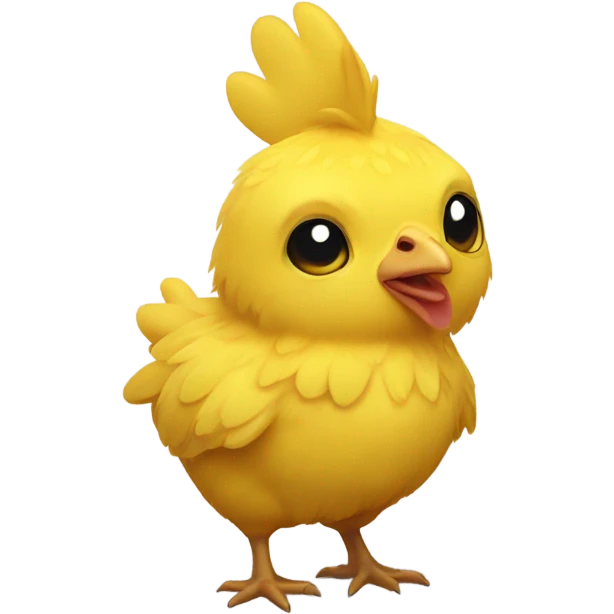 Pikachu chicken emoji