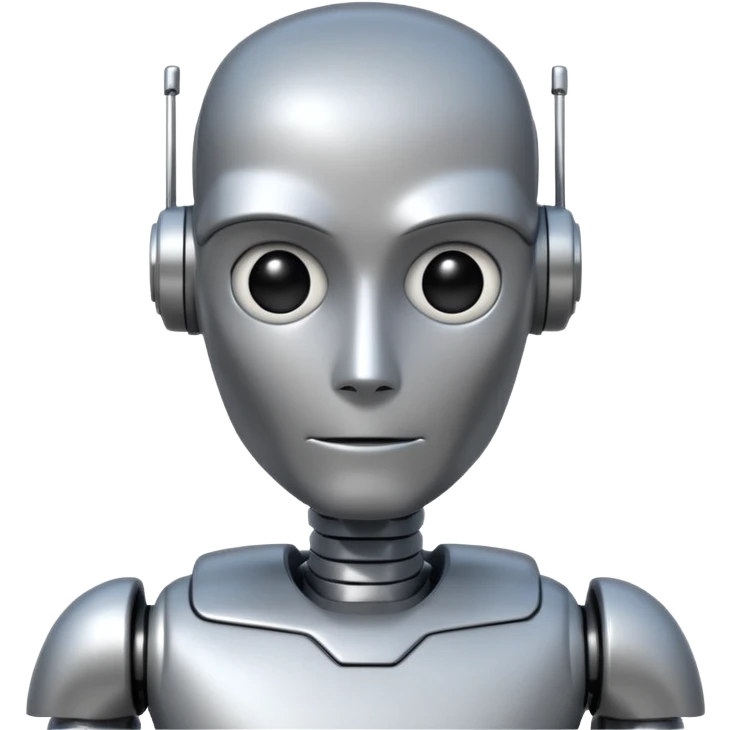 robot teacher with broad emoji
