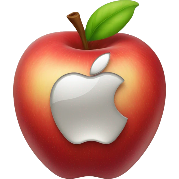Apple logo emoji