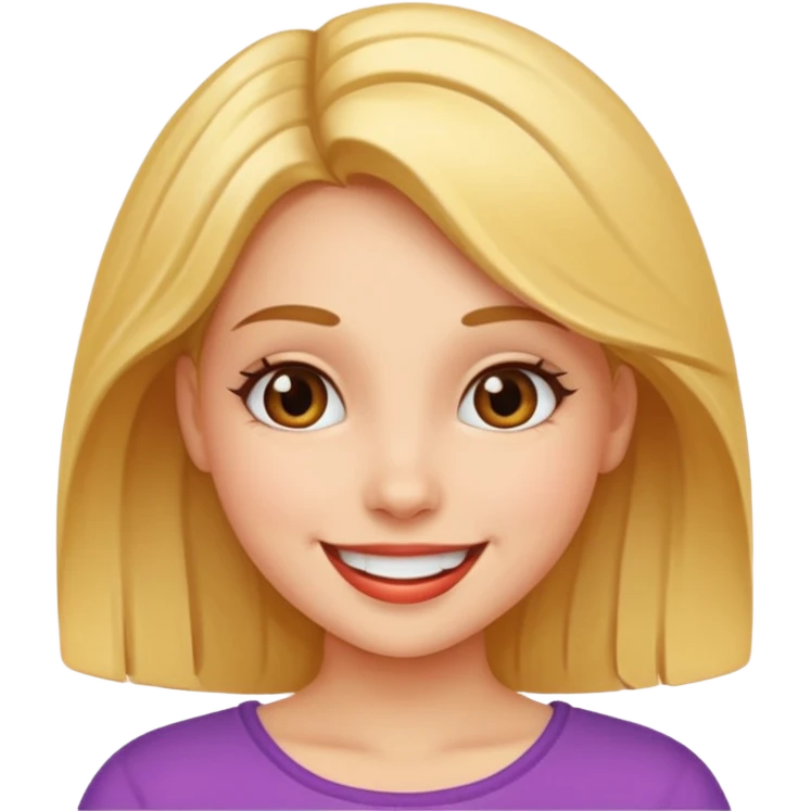 Girl flirting  emoji