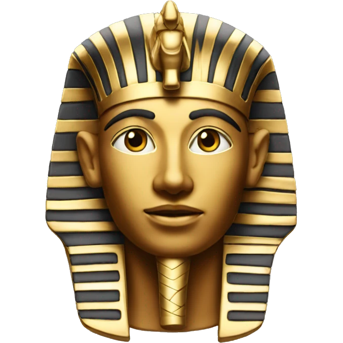Pharaoh head emoji