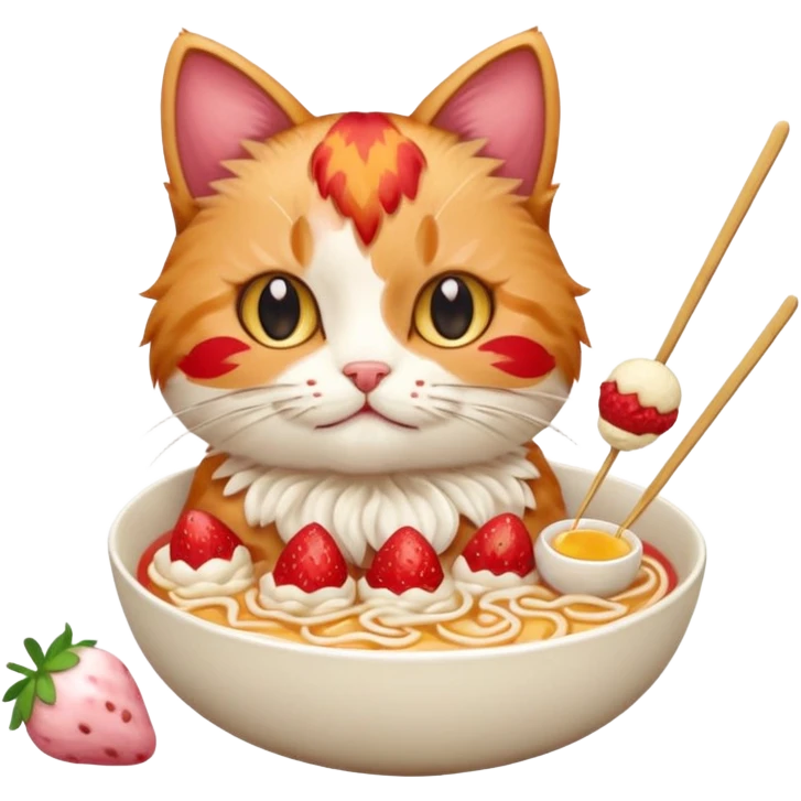 🐱🍓🍰🍜🍡 emoji