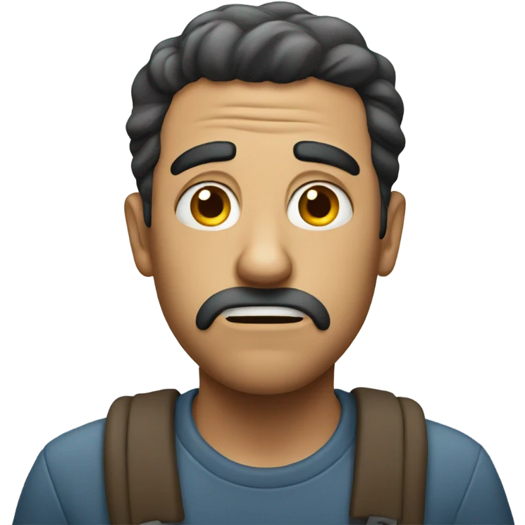 confused guy  emoji