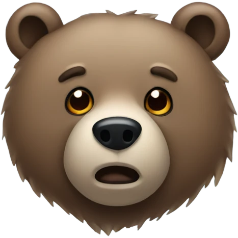 Cold bear emoji