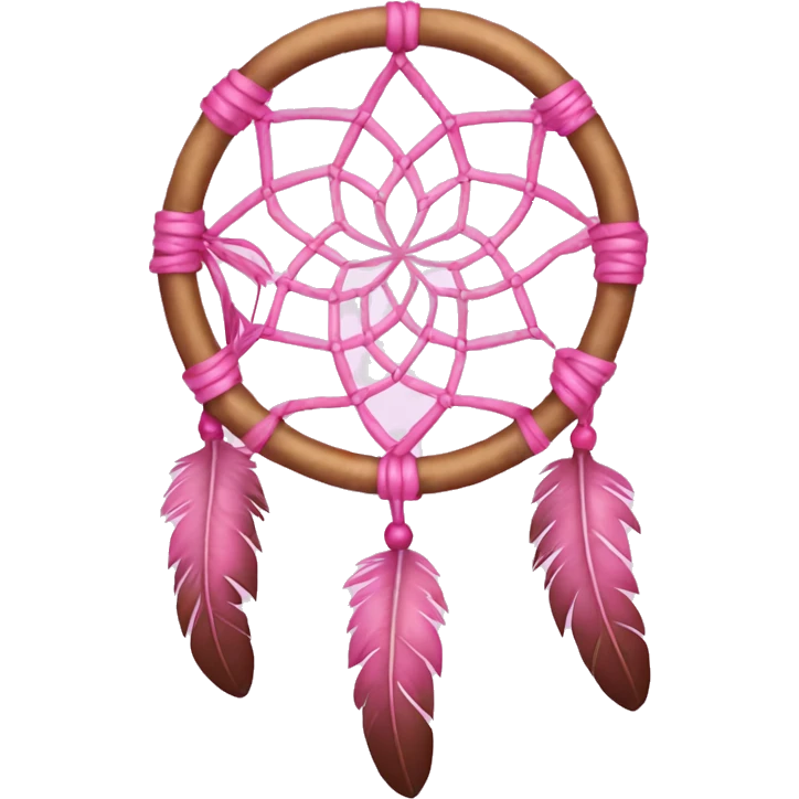 pink dream catcher emoji