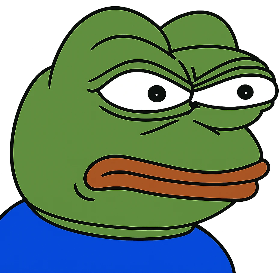 angry pepe the frog emoji