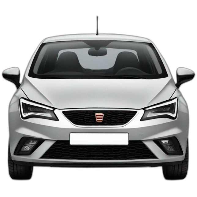 Voiture seat Ibiza emoji