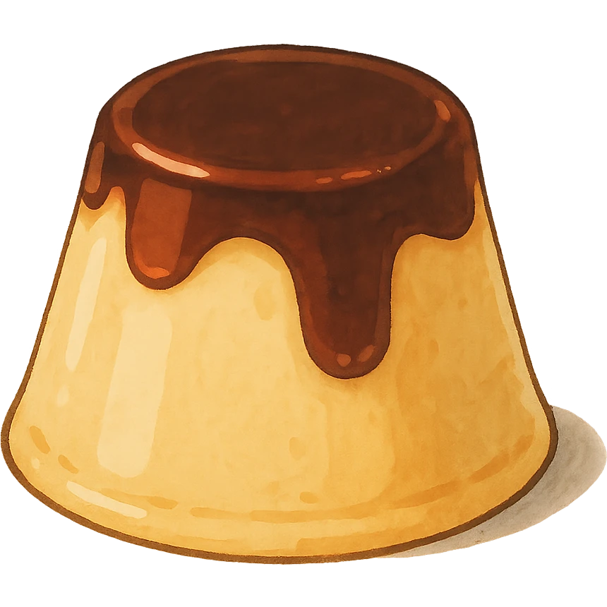 chewy pudding emoji