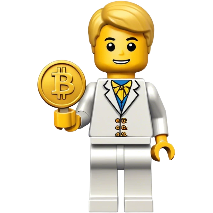 hackeur lego homme bitcoin emoji