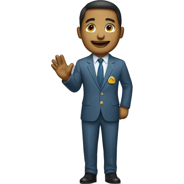 Un chat presentateur tv emoji