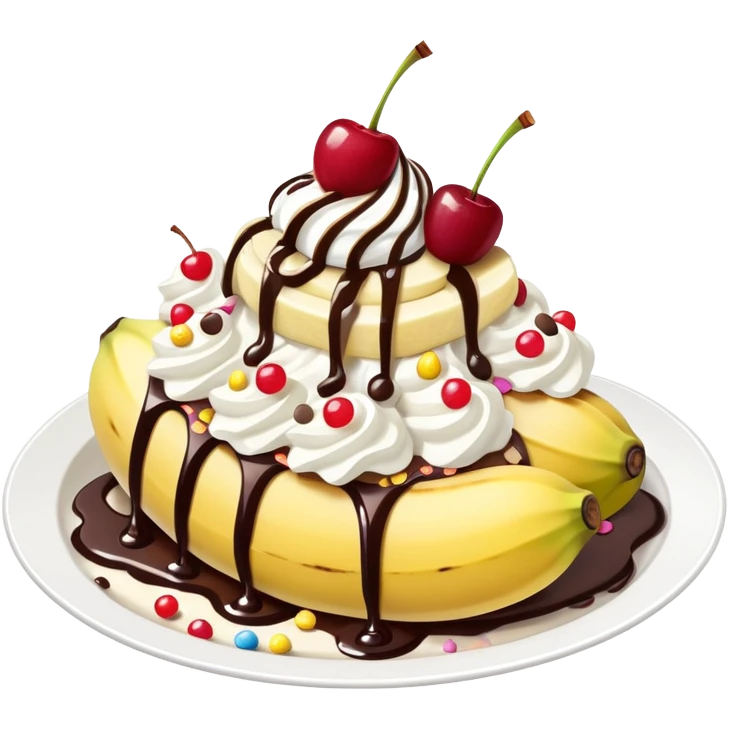 Banana split  emoji