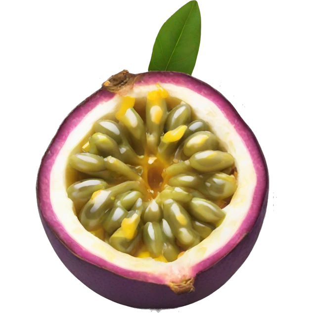 Passion fruit emoji