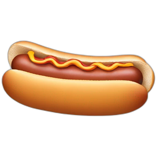 Man Riding a Hot Dog emoji