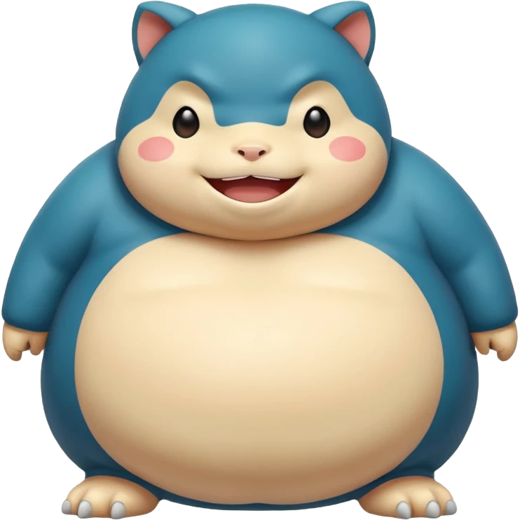 Happy new year Snorlax icon emoji