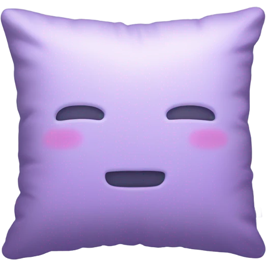 light purple pillow emoji