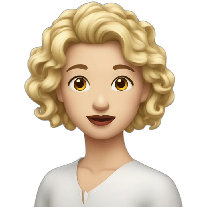 Cœur sur levres emoji