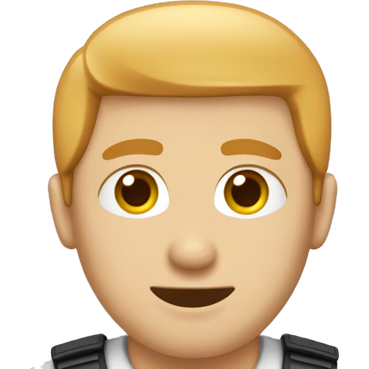 Male Prison Corrections Officer emoji