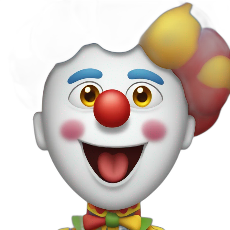 clown  qui fait peur emoji