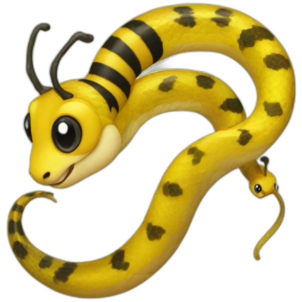 Bee Snake emoji