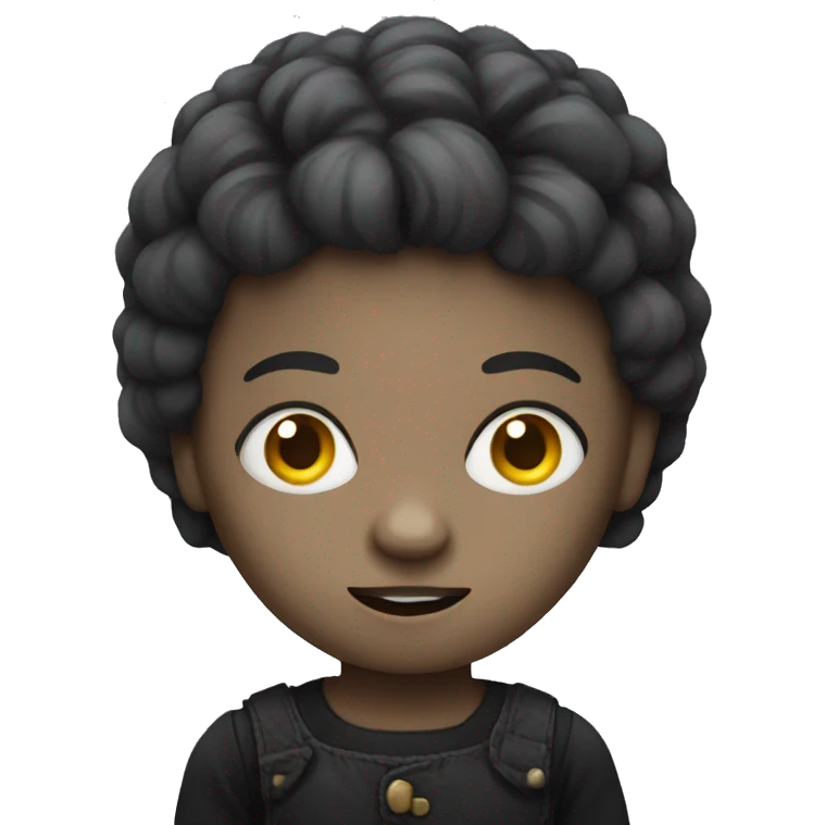 scary doll emoji