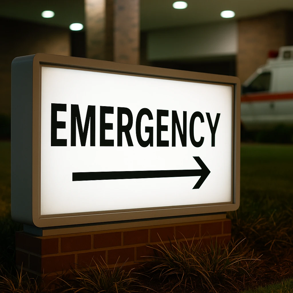 emergency light box emoji
