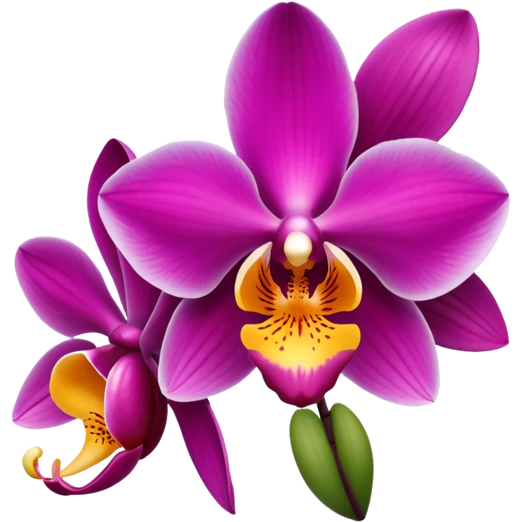 Orquídea emoji