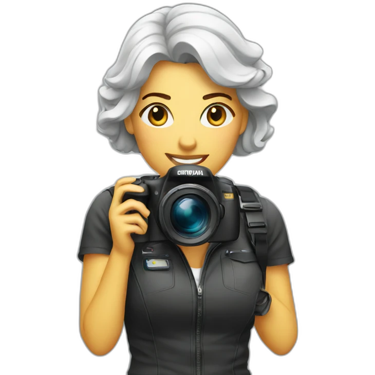 Woman photographer emoji