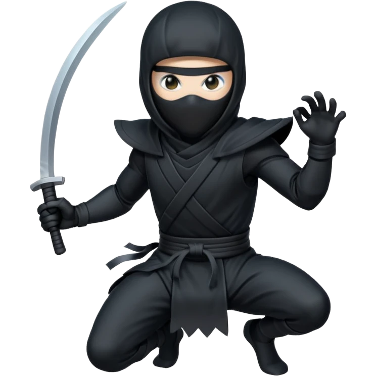 👻 + 🥷🏻 emoji