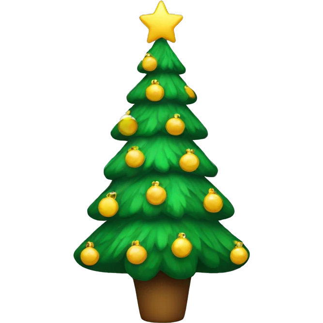 christmas tree emoji