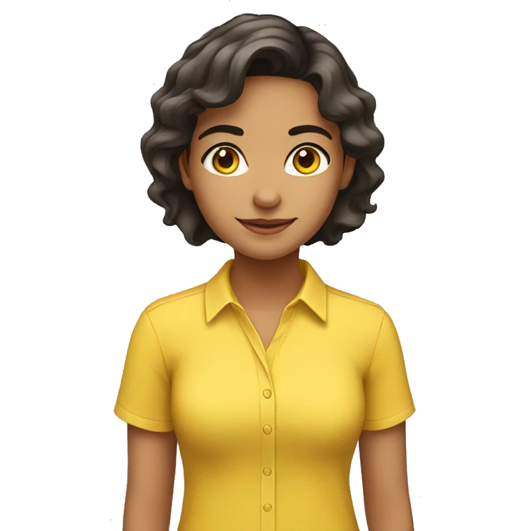  Hispanic Girl
 Wearing a yellow shirt emoji