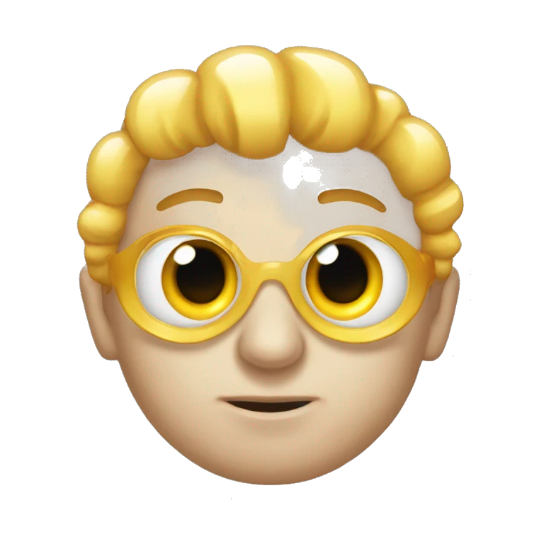 Aspiradora con anteojos de sol emoji