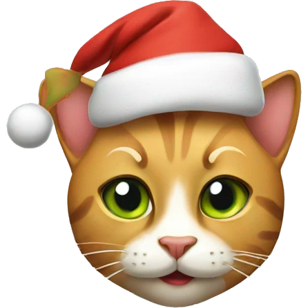 Christmas cats emoji
