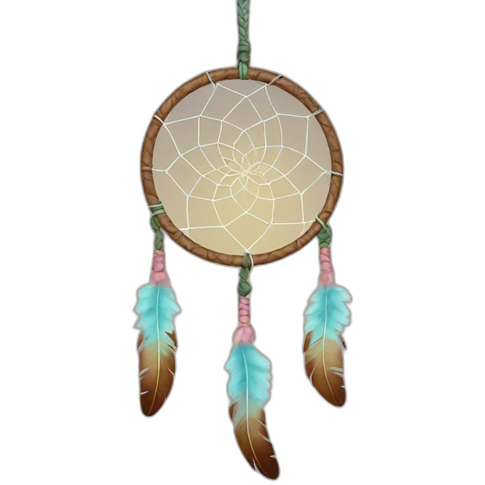 Dreamcatcher on a string emoji