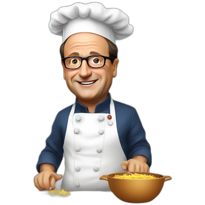 francois hollande cooking emoji