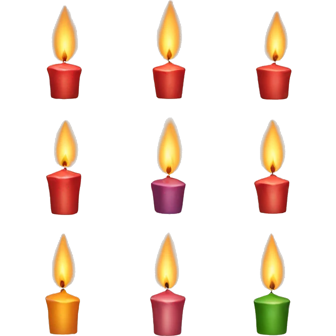 Christmas Candle emoji