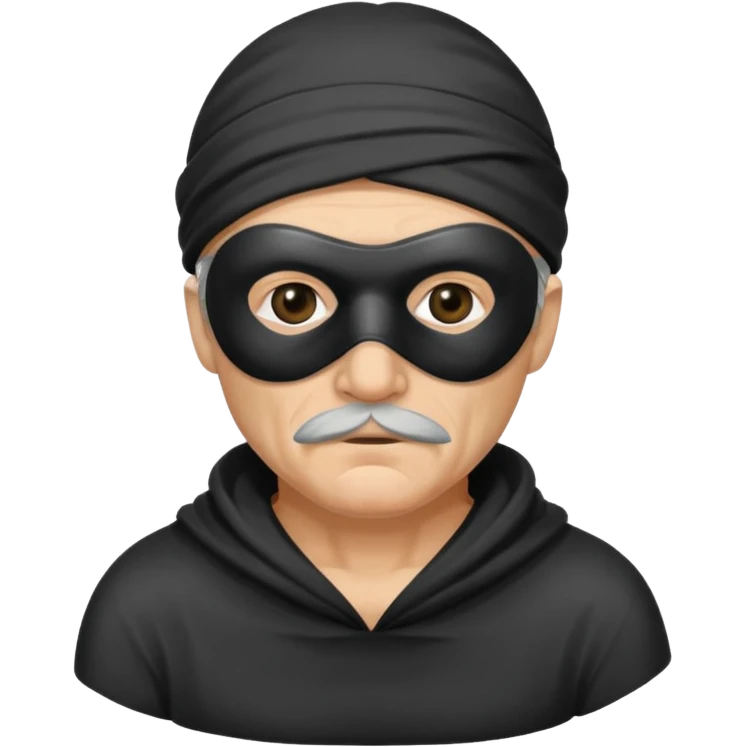 The old robber emoji
