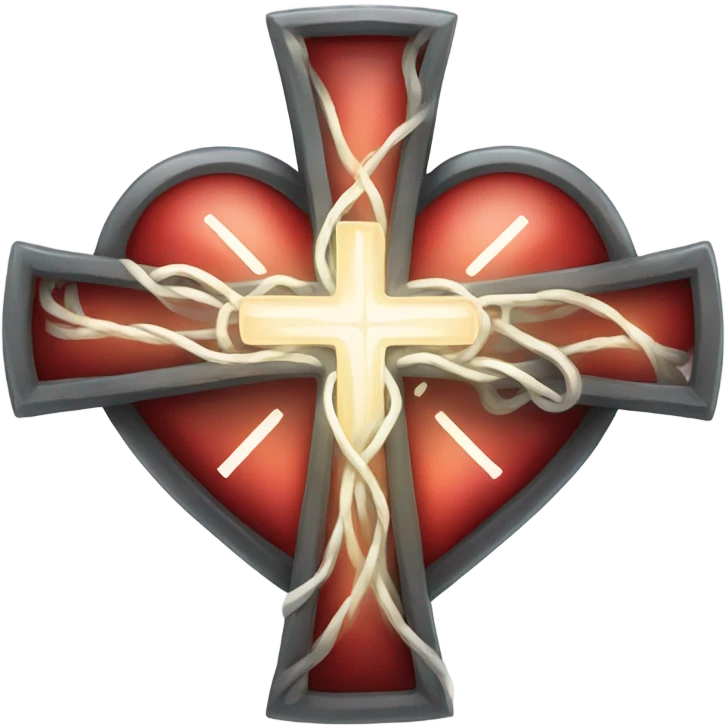 Loving through god emoji