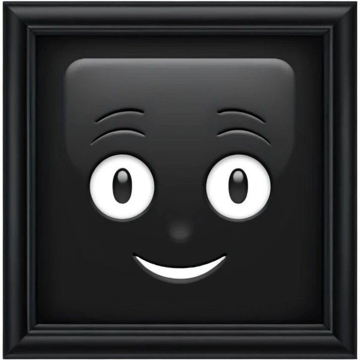 let the background be black emoji