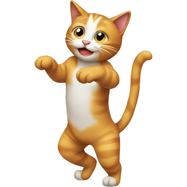 cat twerking emoji