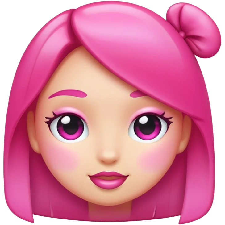 girly pink emoji